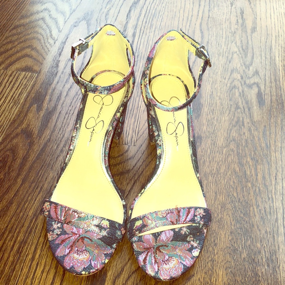 Floral heels